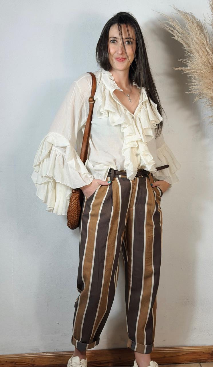 Zarin Top Beige