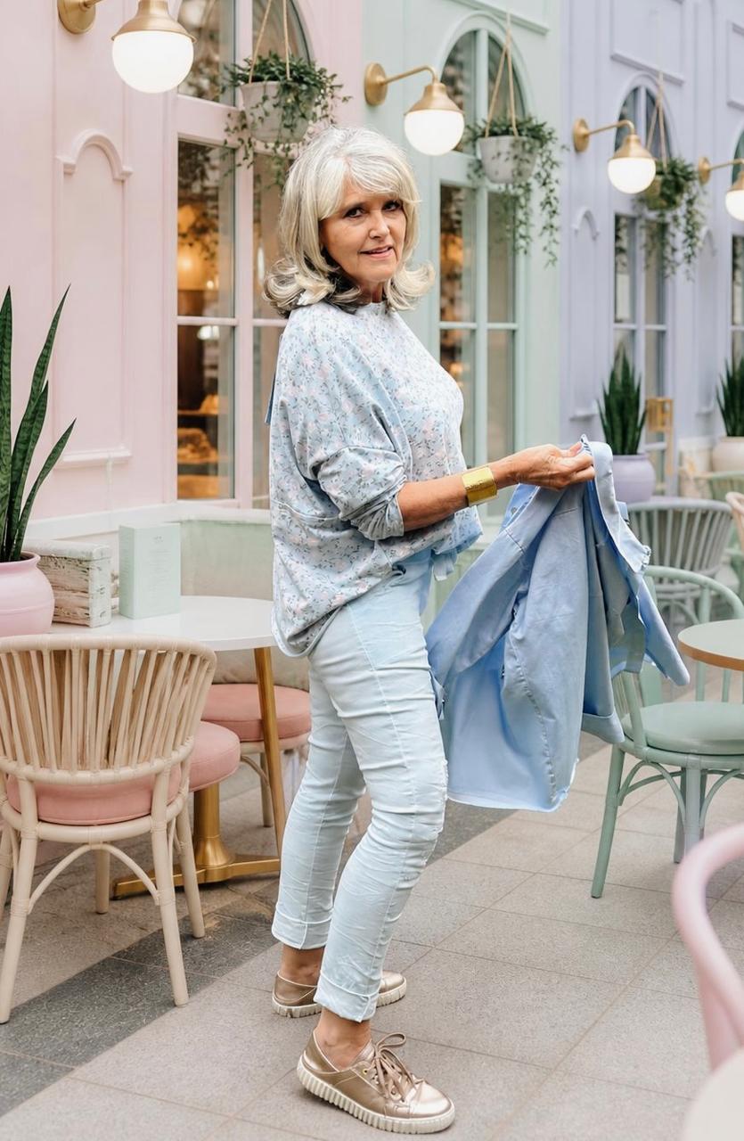 Blossom Top Blue