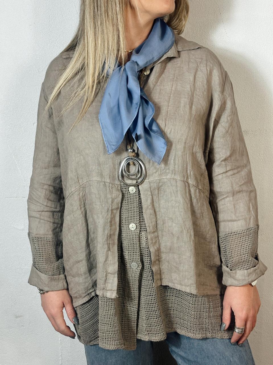 Michelle Linen Top