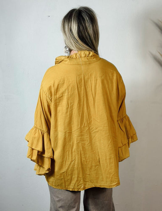 Frill Top Mustard