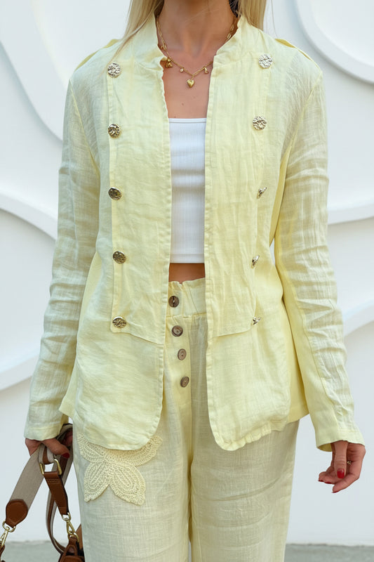 Vega Linen Over Yellow