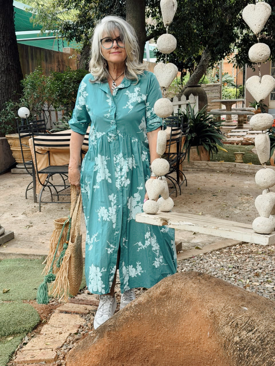 Magnolia Dress Teal