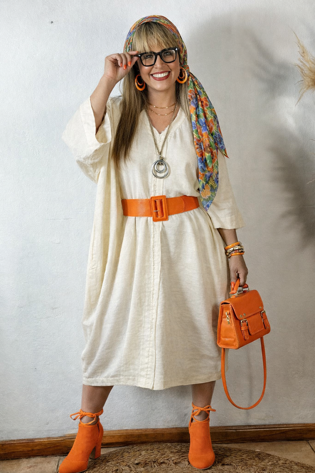 Zara  bag orange