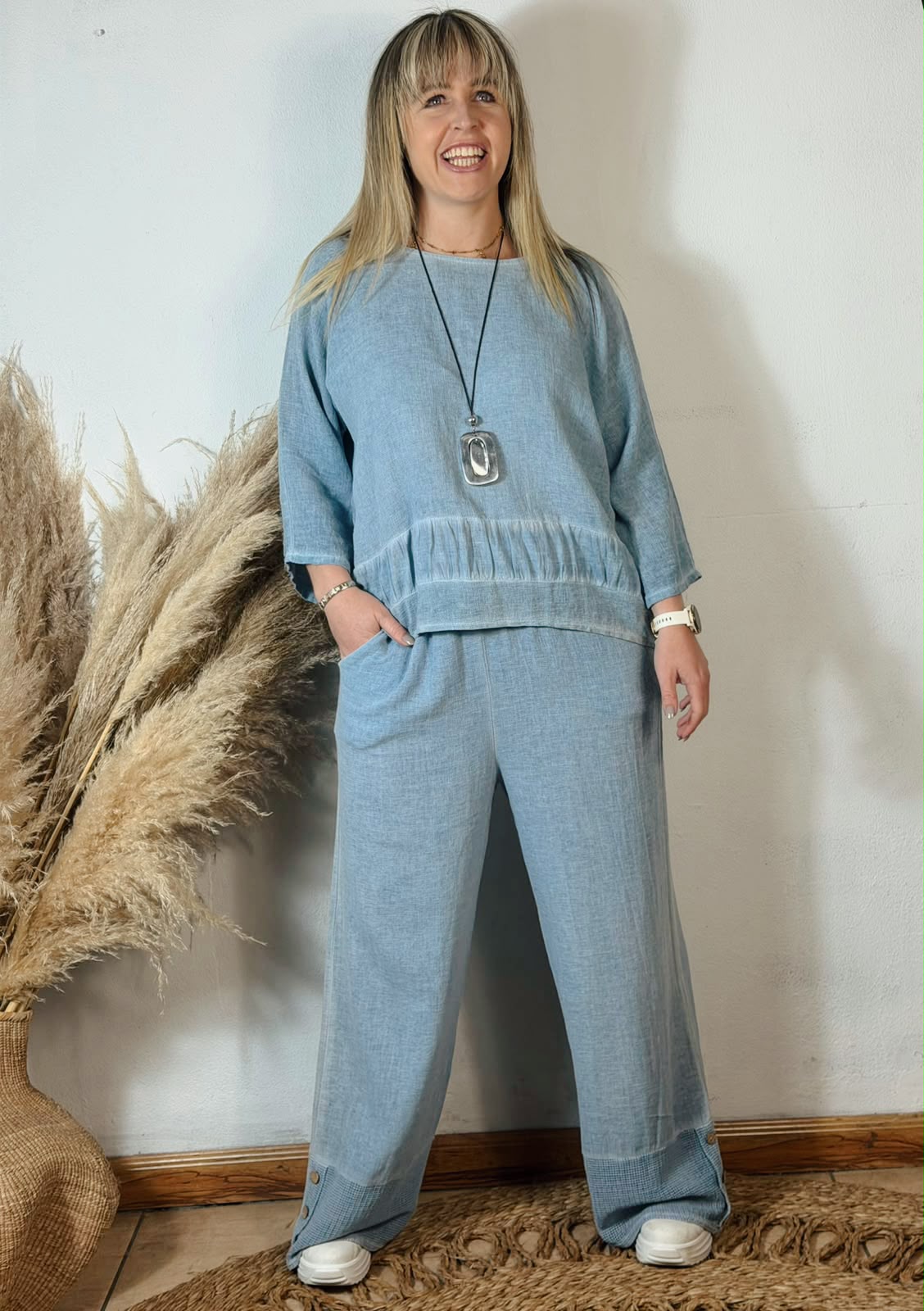 Agnes Top Blue