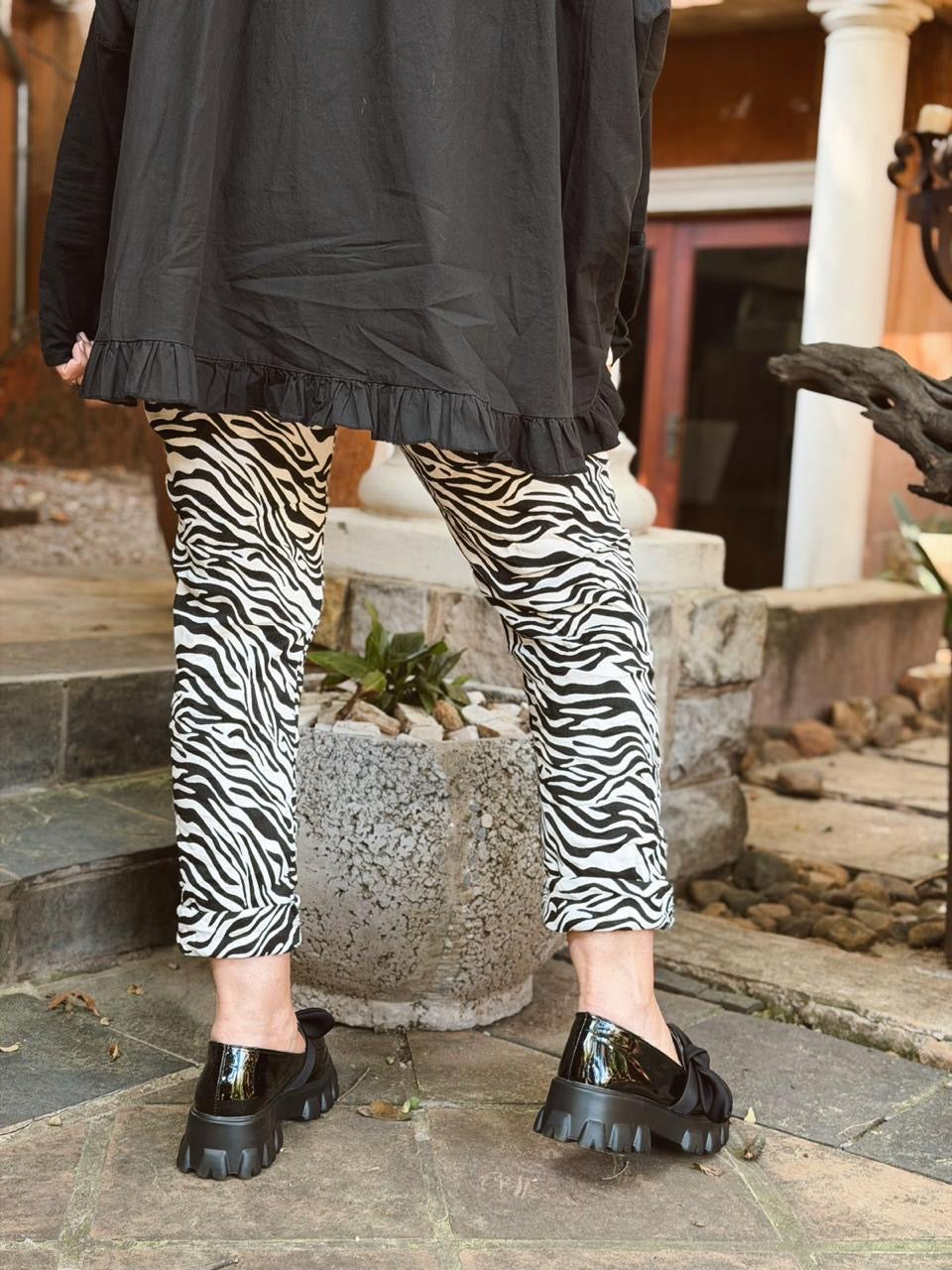 Zebra Magic Pants