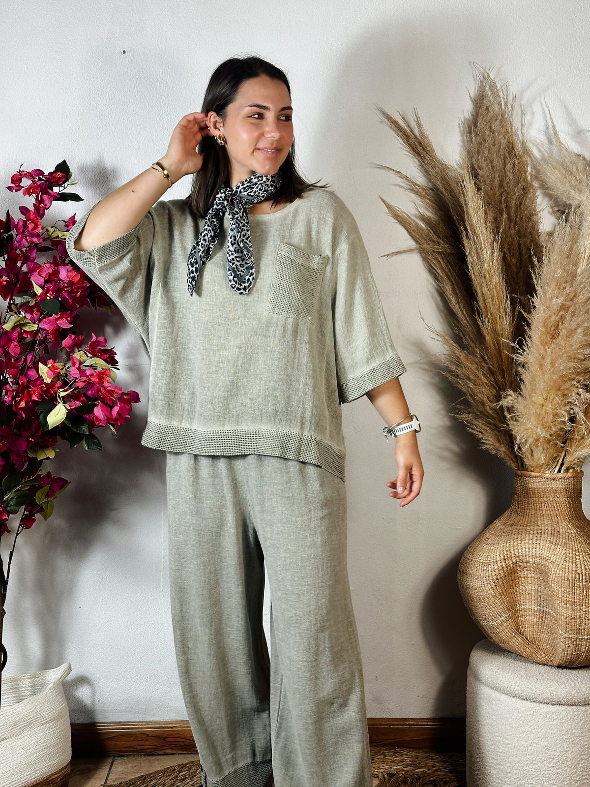 Isabella Top Olive