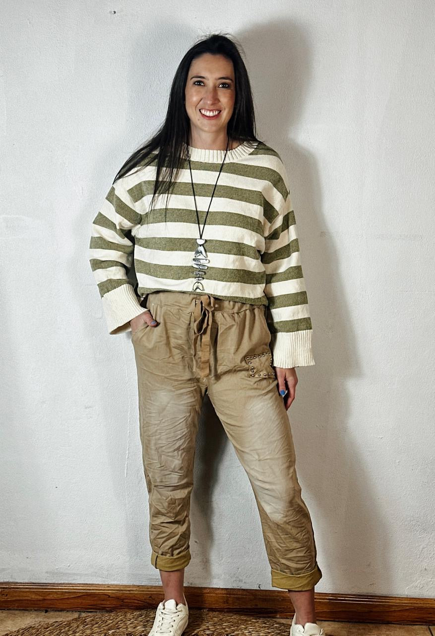 Percy Jersey Olive