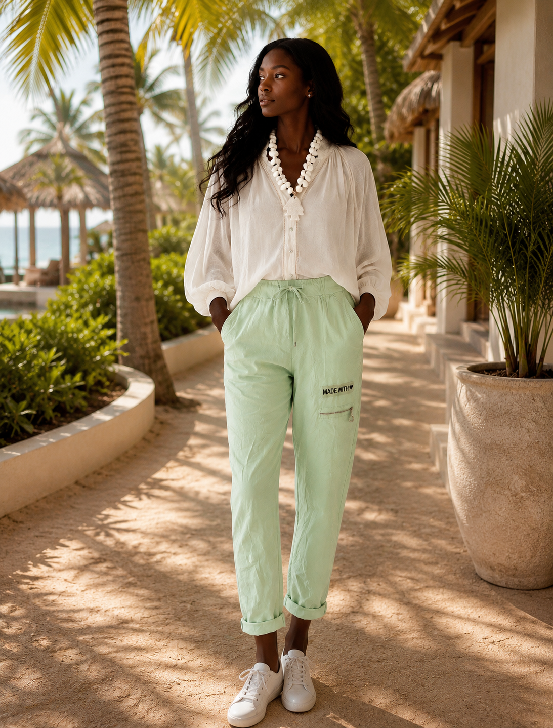 Donna Magic Pants Mint