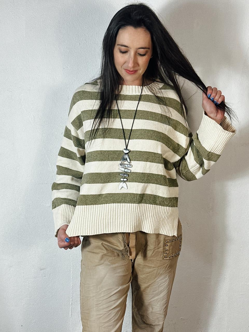 Percy Jersey Olive