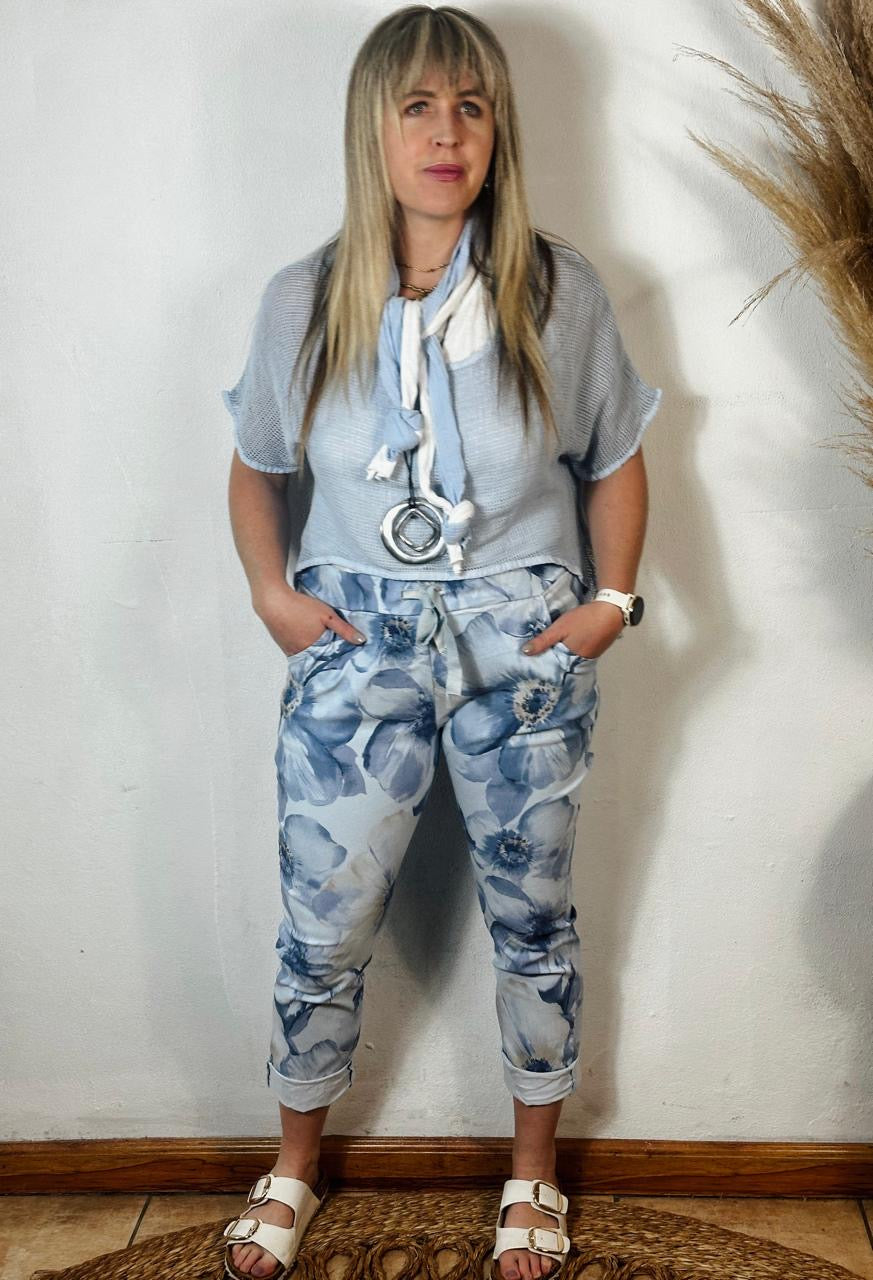 Vivian Magic Pants Blue