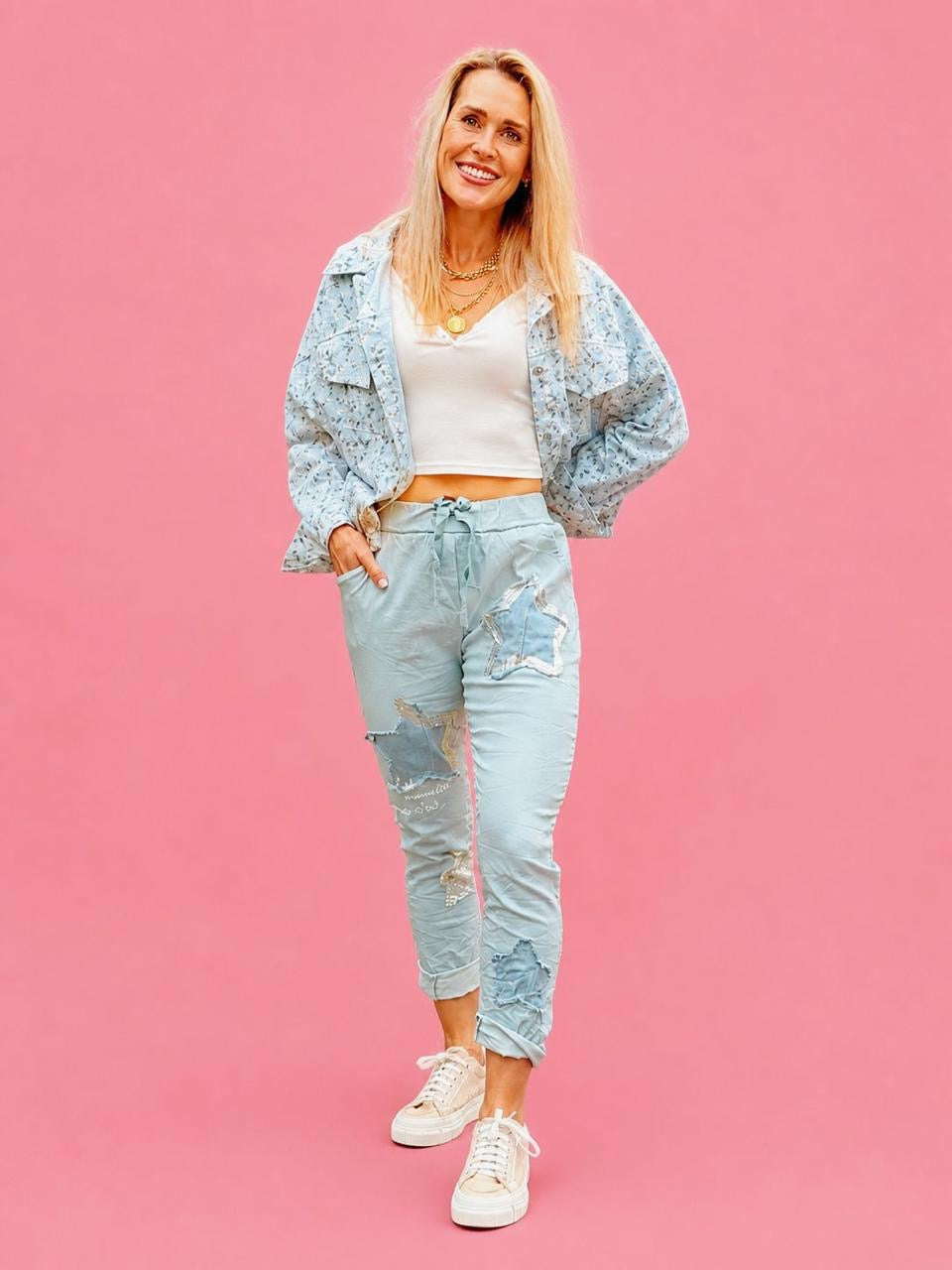 Daisy Jacket Blue