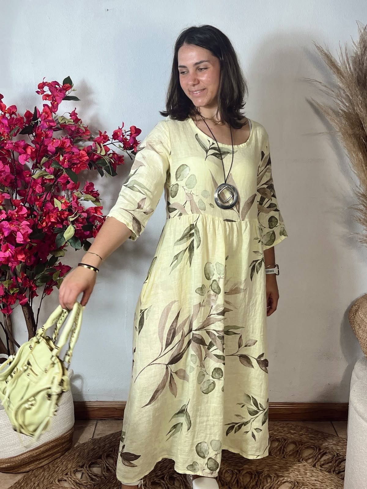 Bailey Dress Yellow
