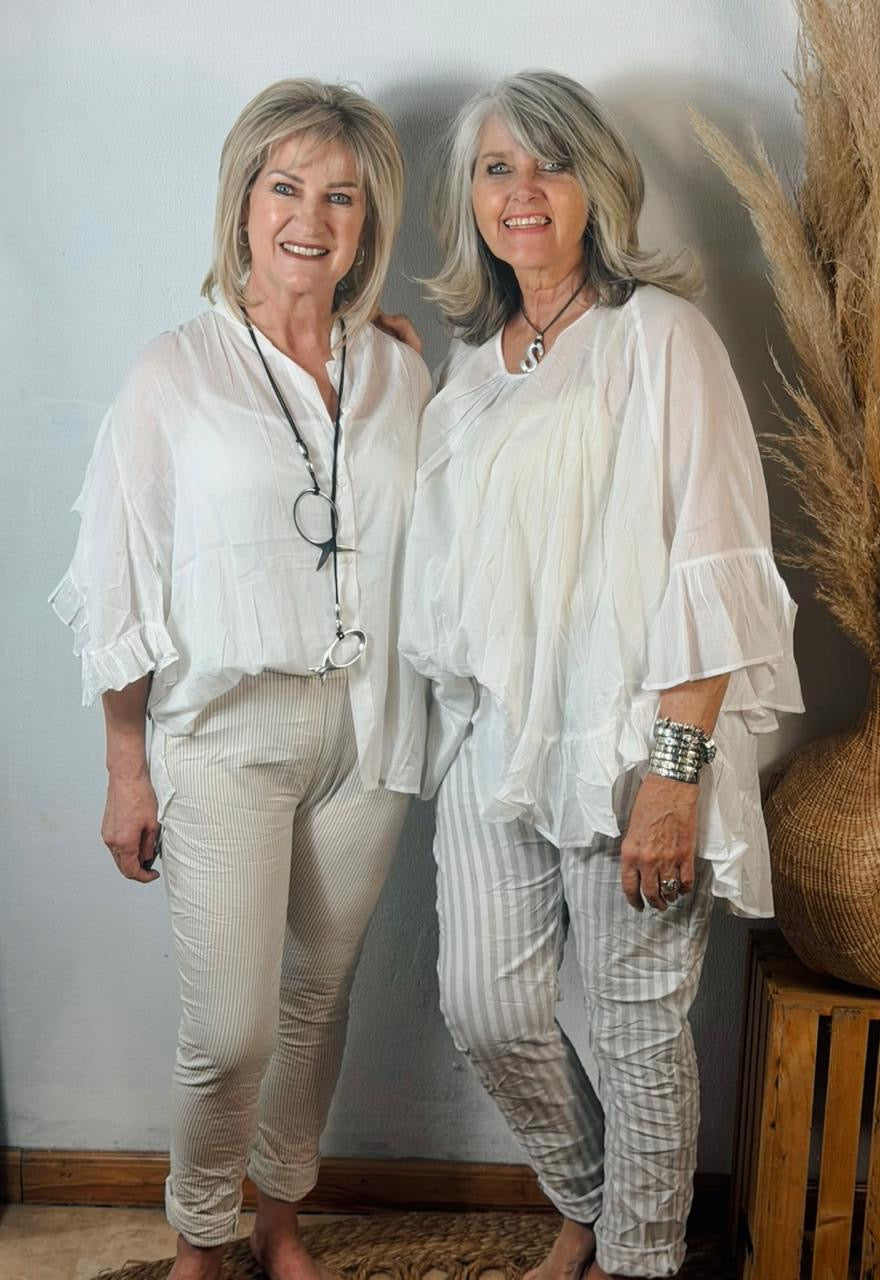 Yana Top White