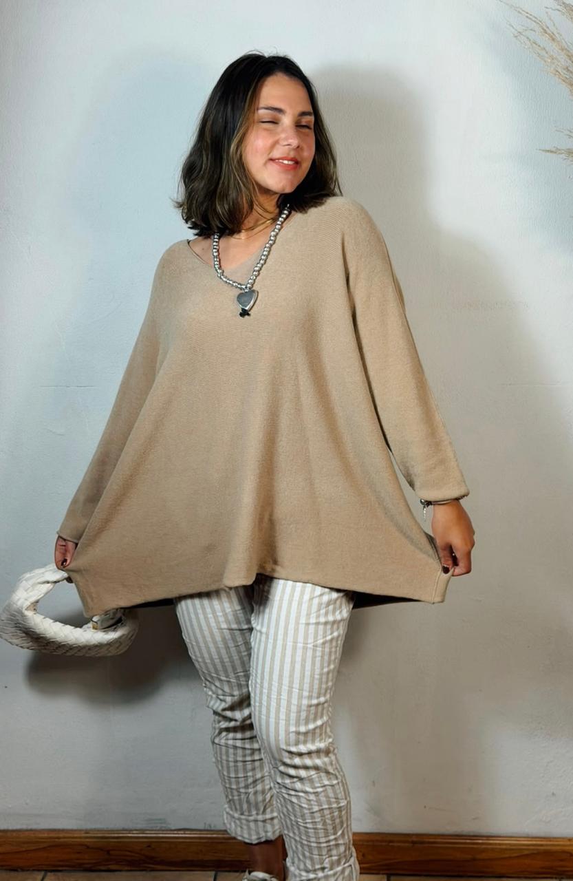 Evie Magic Pants Beige