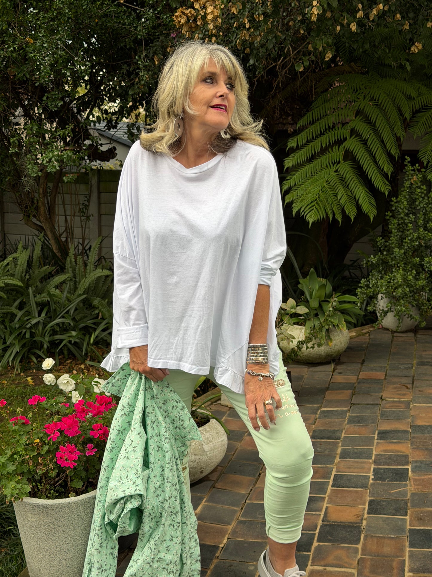 Pamela Top White