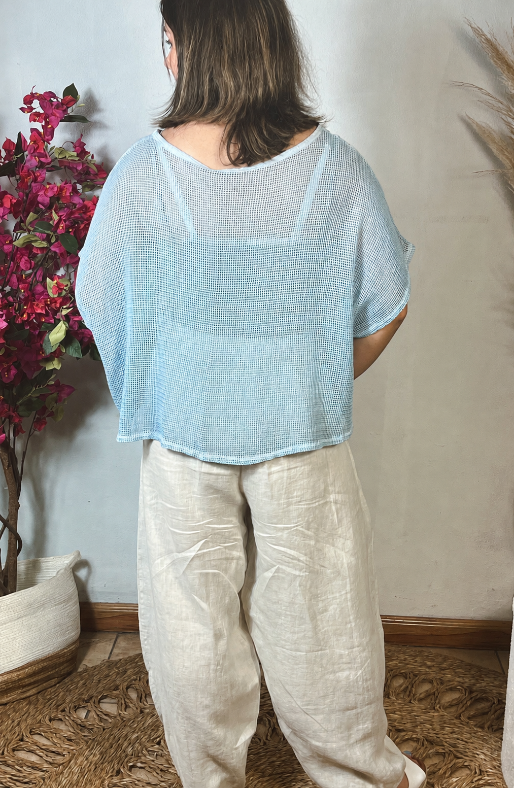 Mattie Top Blue