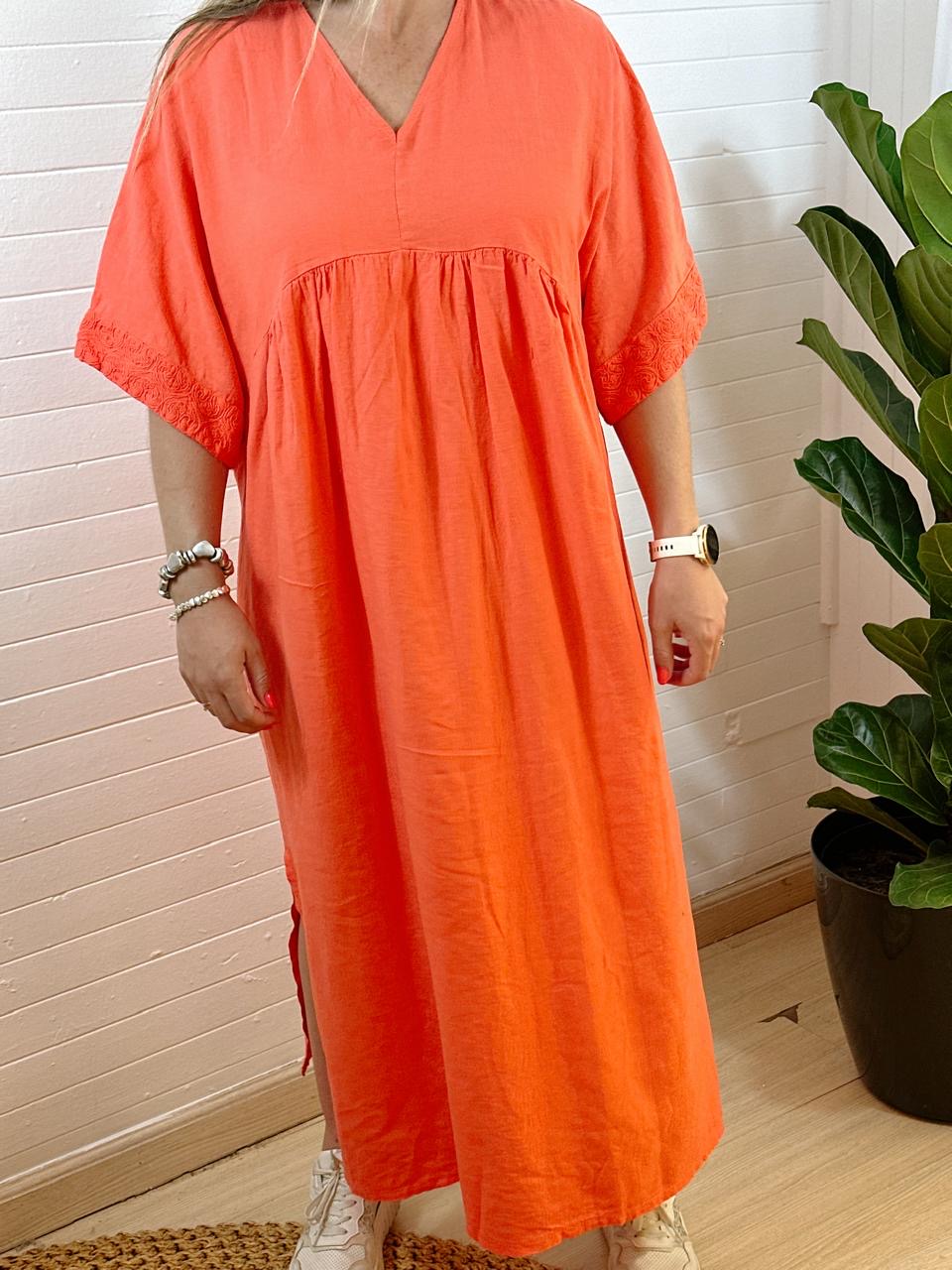 Kali linen dress