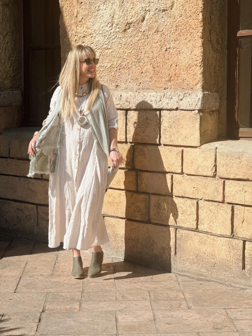 Lira Linen Dress