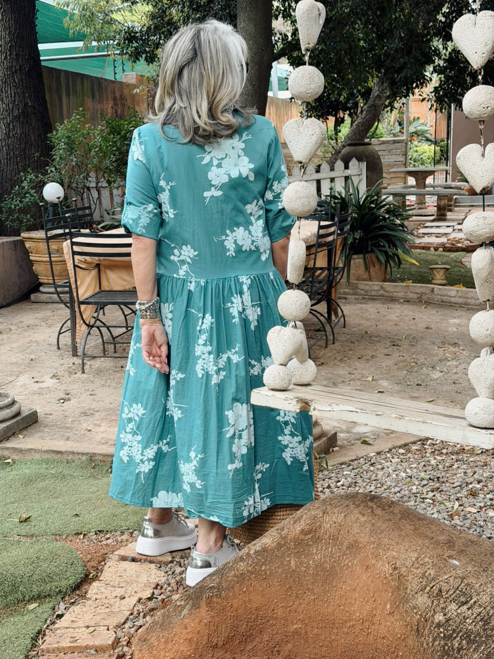 Magnolia Dress Teal