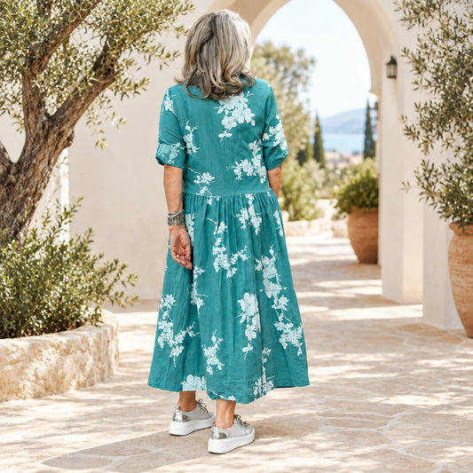 Magnolia Dress Teal