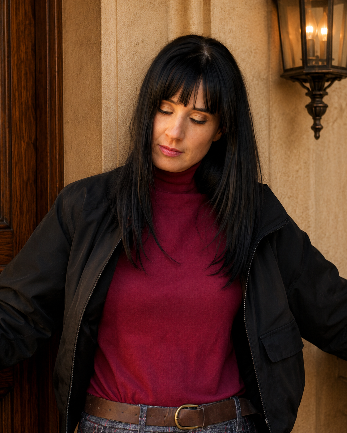 Millie Poloneck Maroon