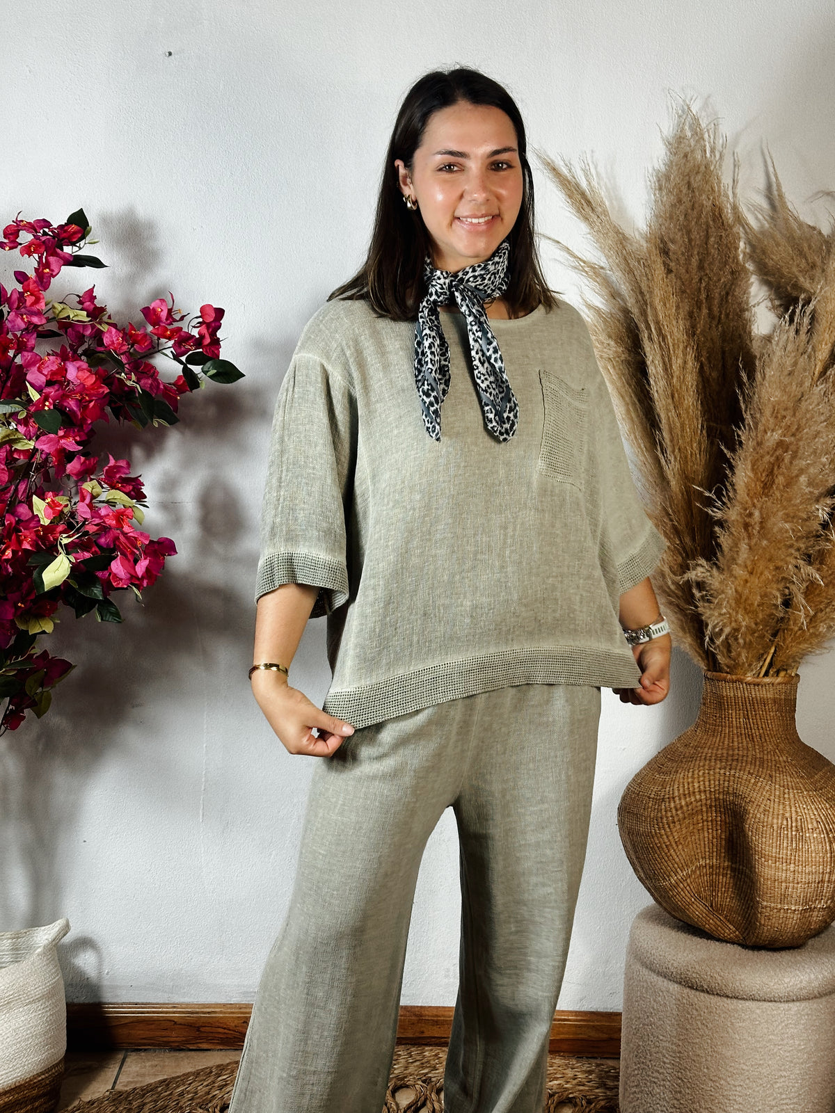 Isabella Top Olive