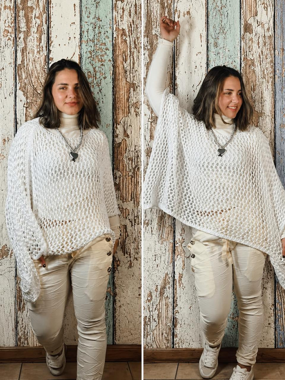 Big knit White