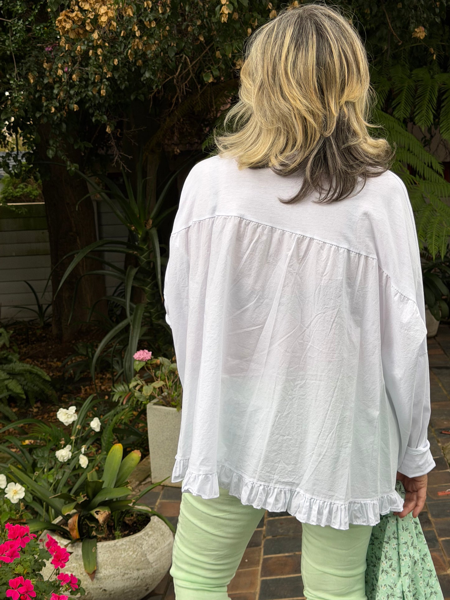 Pamela Top White
