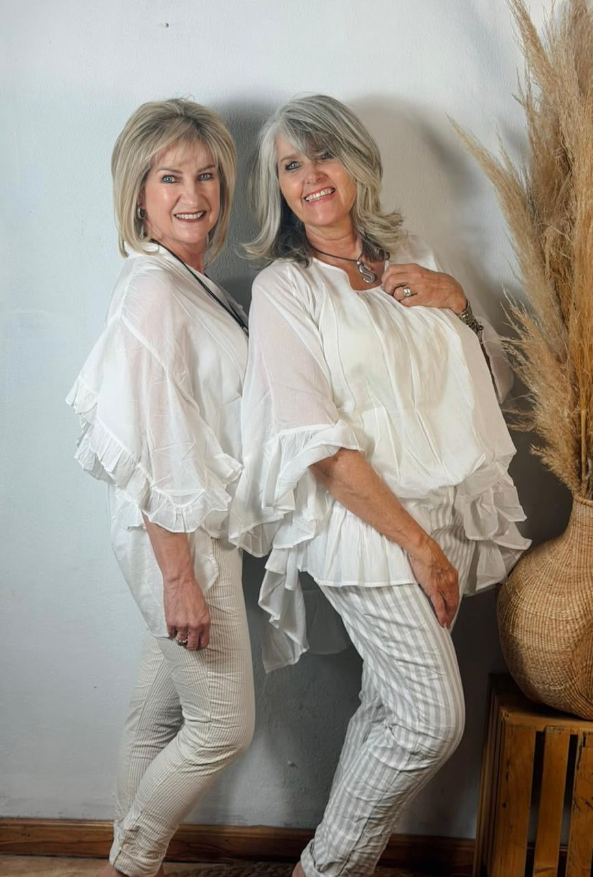 Yana Top White
