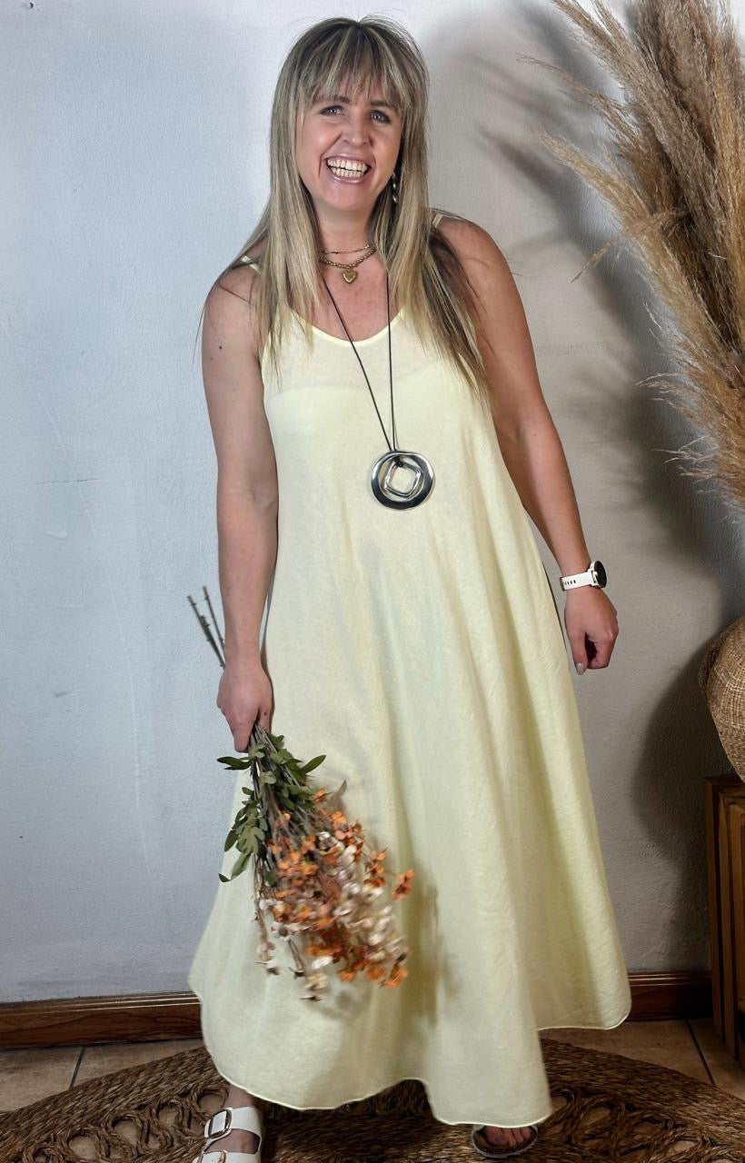 Lucia Dress Yellow