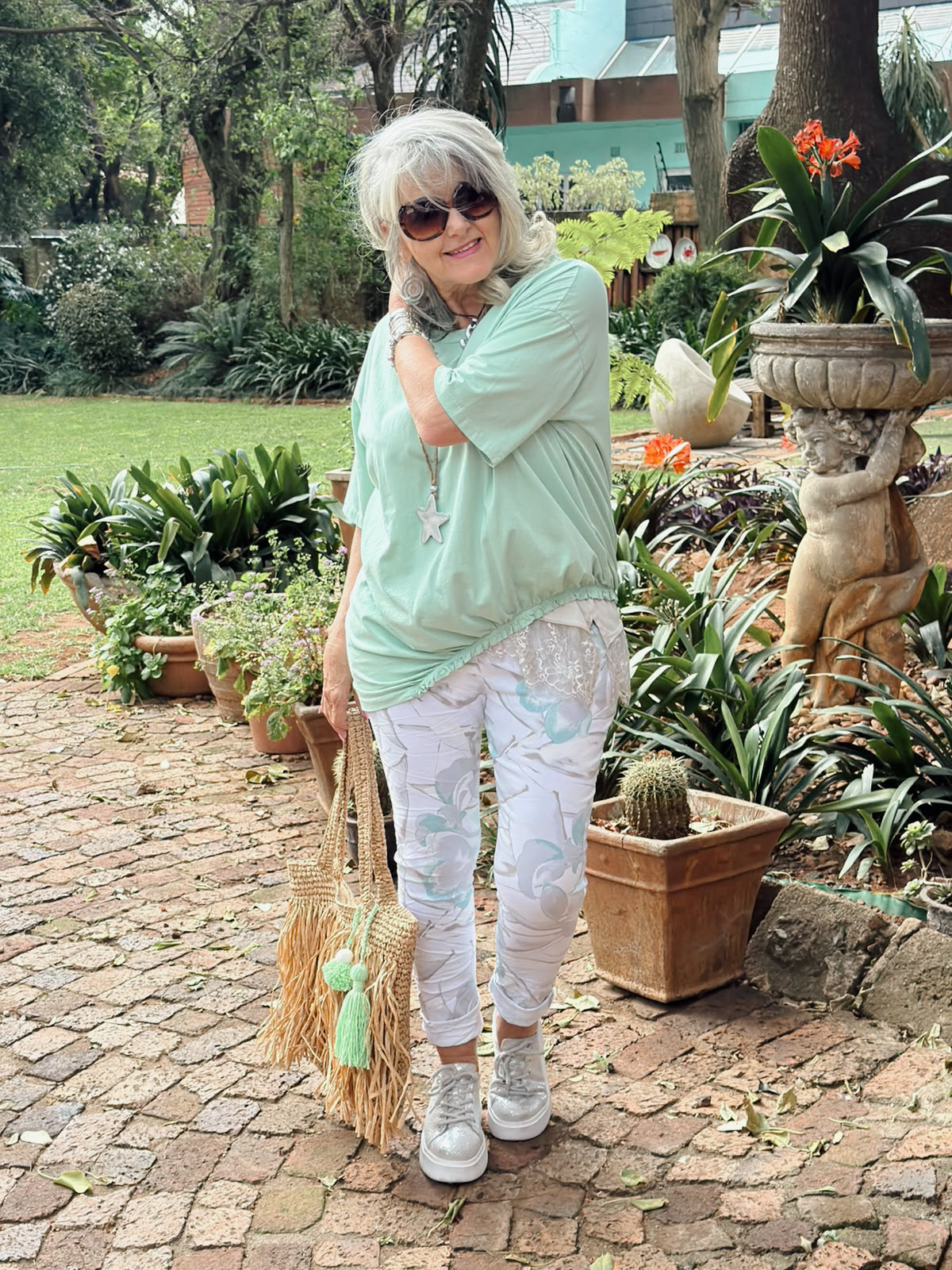 Loretta Magic Pants White