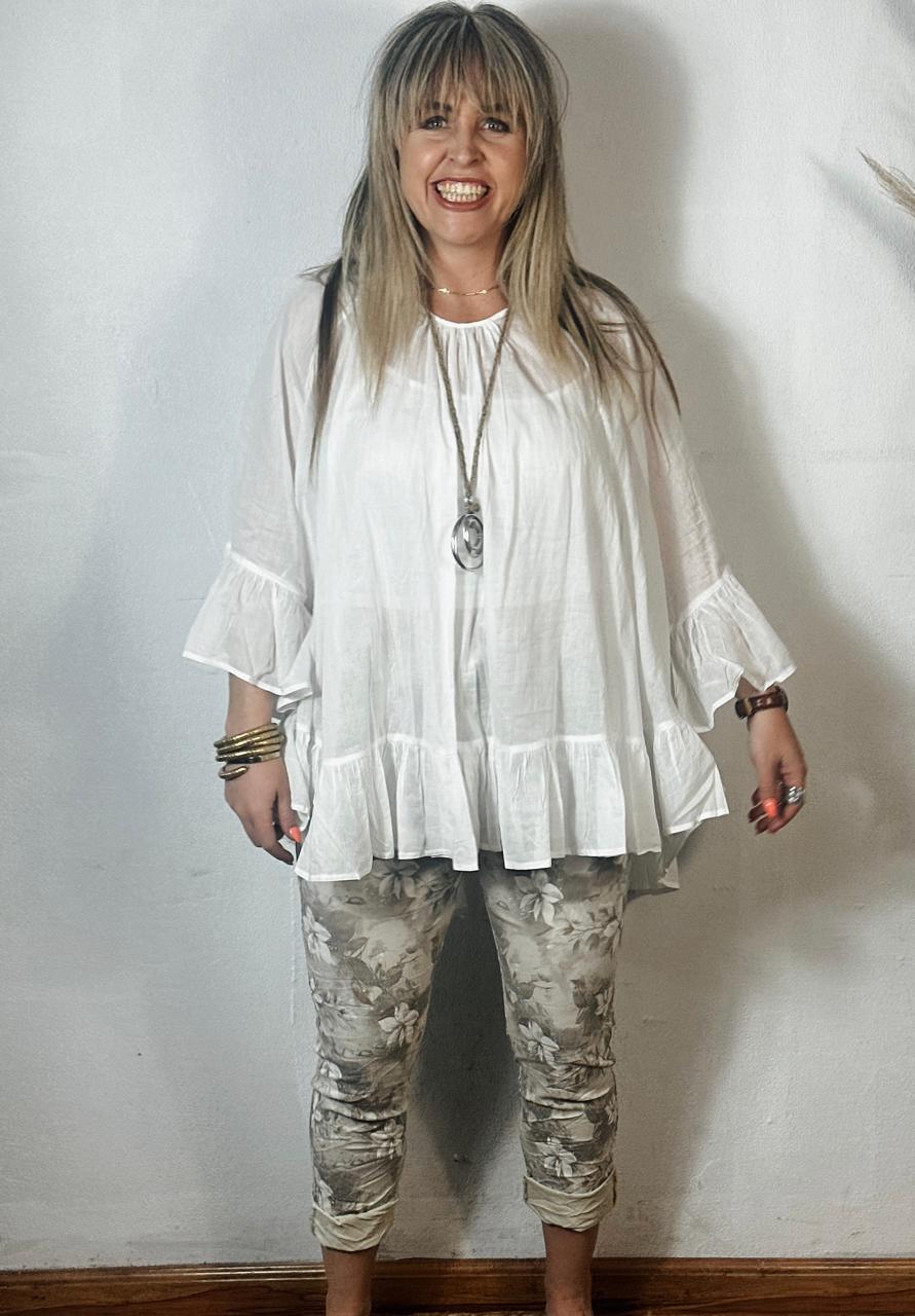 Yana Top White