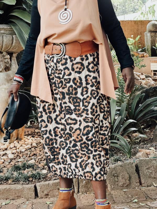 Leopard Skirt