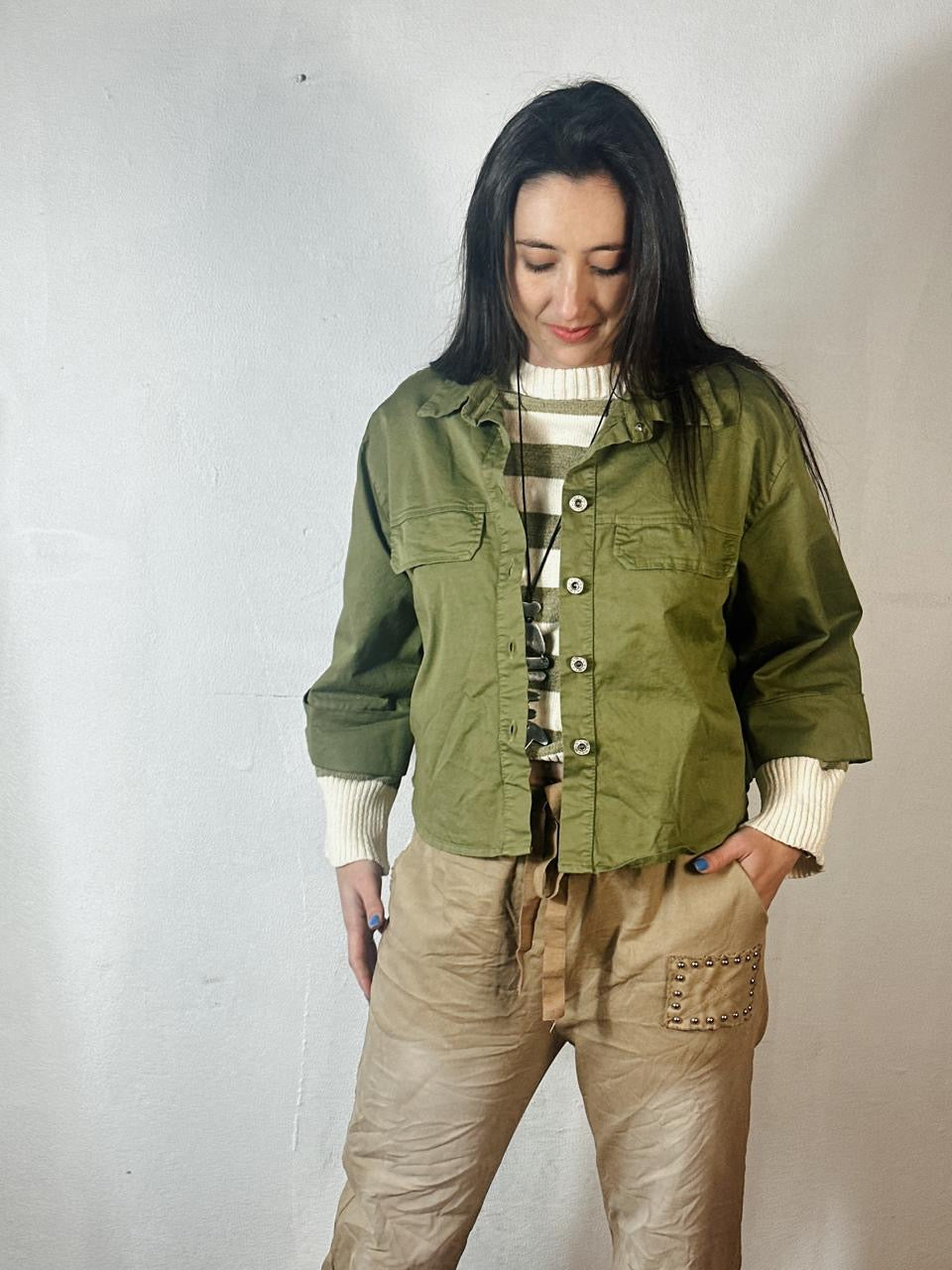 Layla Top Olive