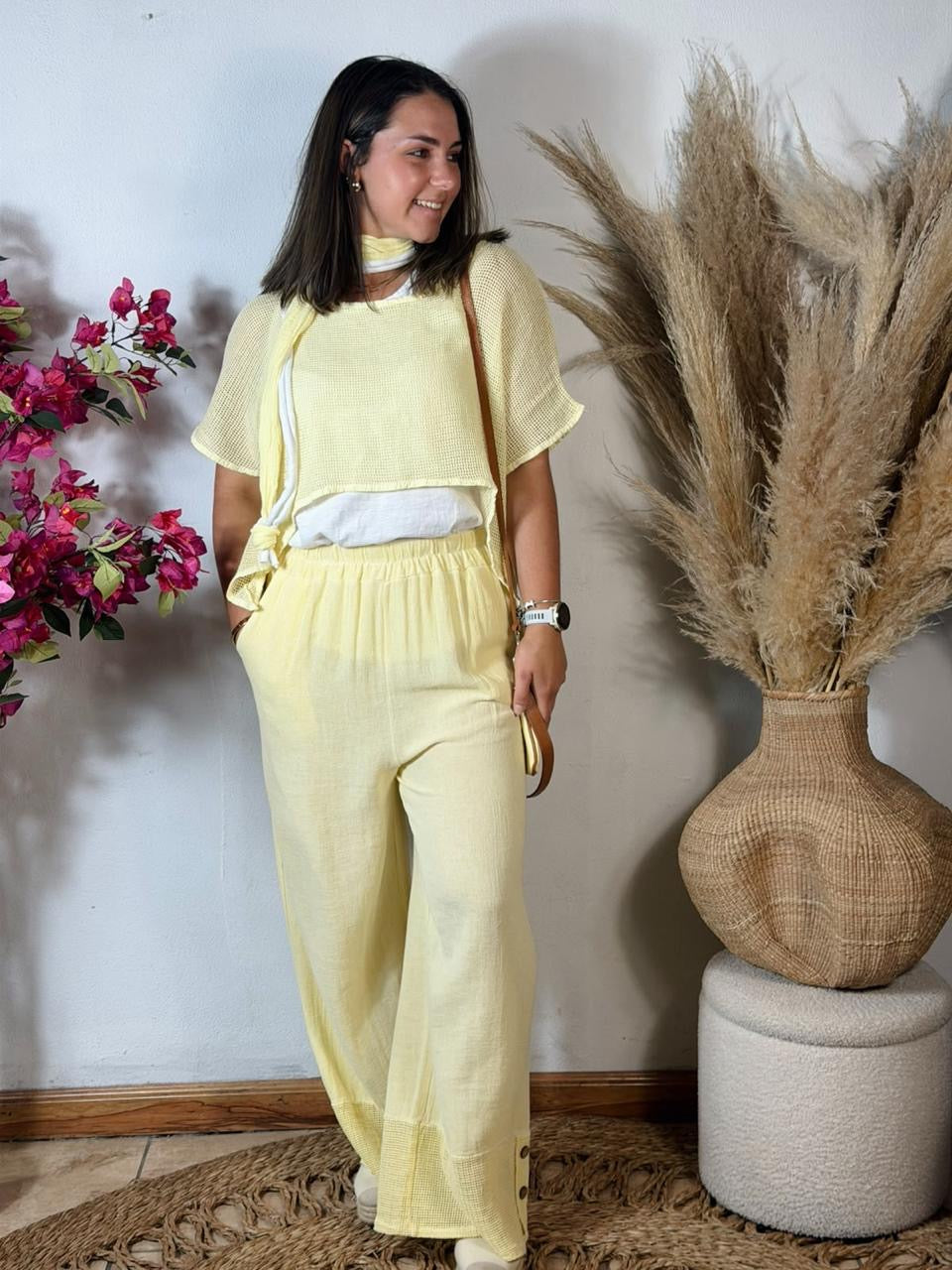 Reese Top Yellow