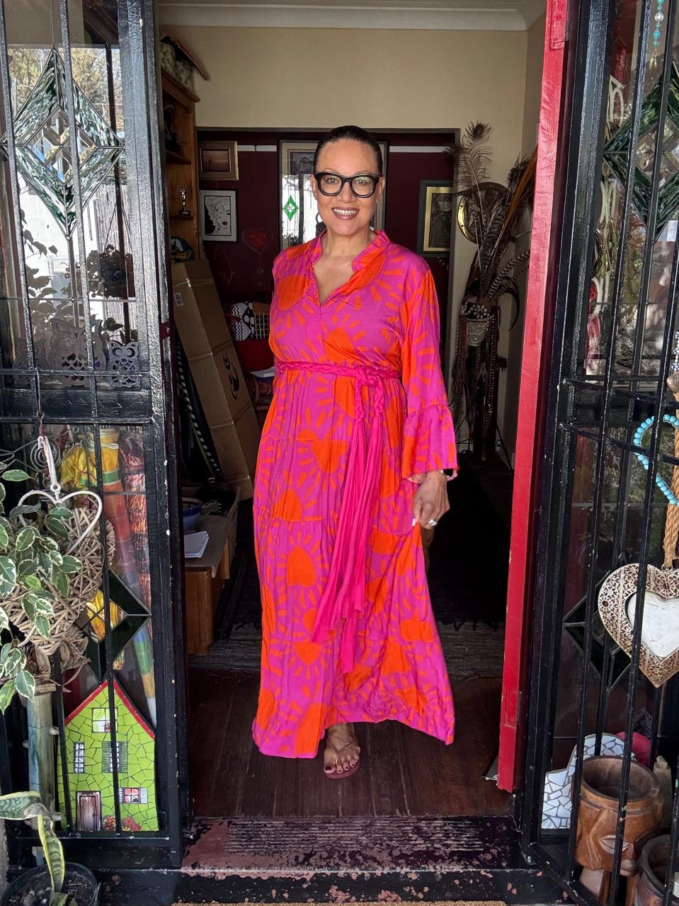 Sunny heart dress