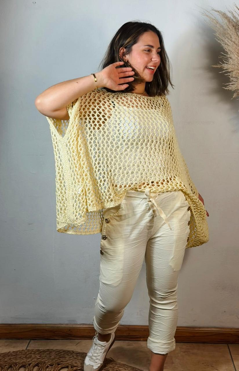 Big knit Yellow