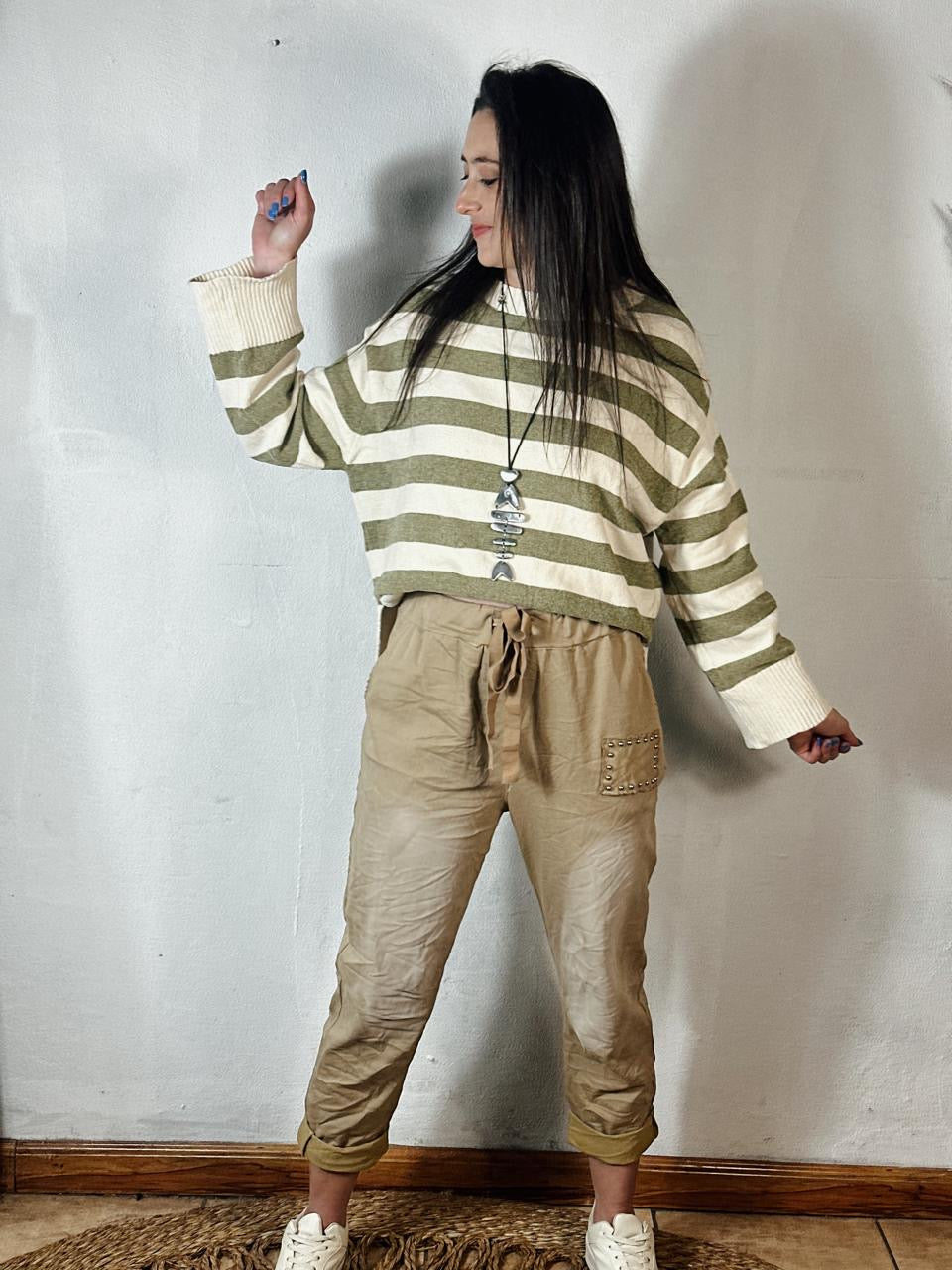 Percy Jersey Olive