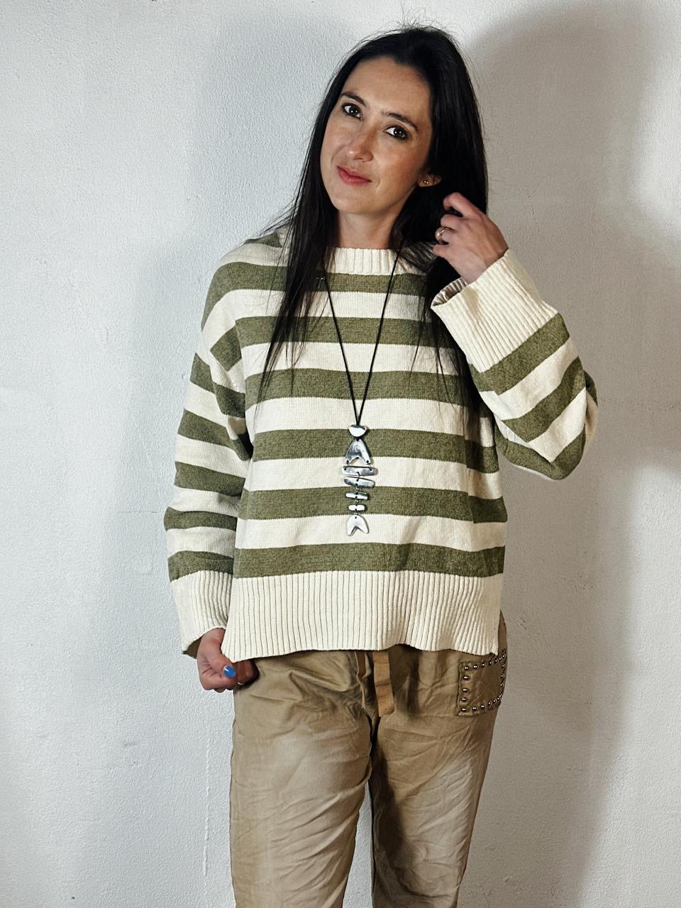 Percy Jersey Olive