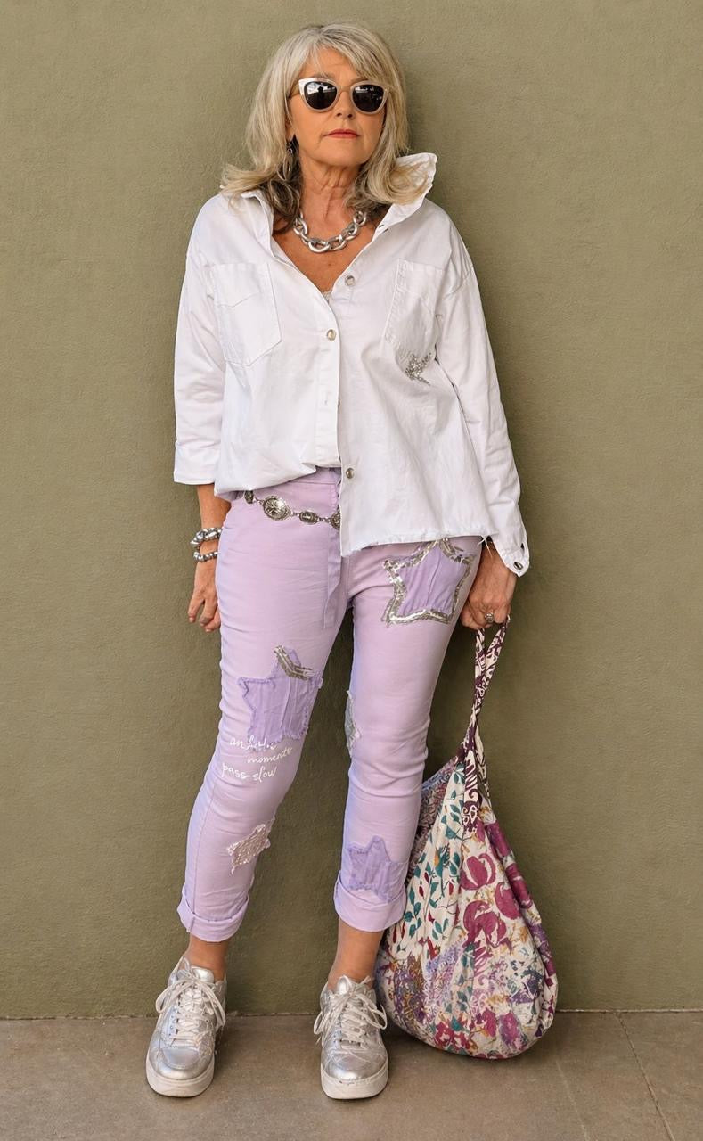 Star Magic Pants Lilac