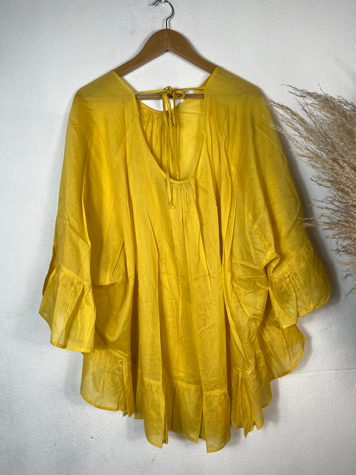 Yana Top Mustard