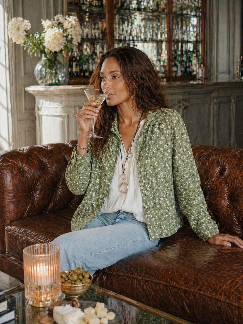 Daisy Jacket Olive