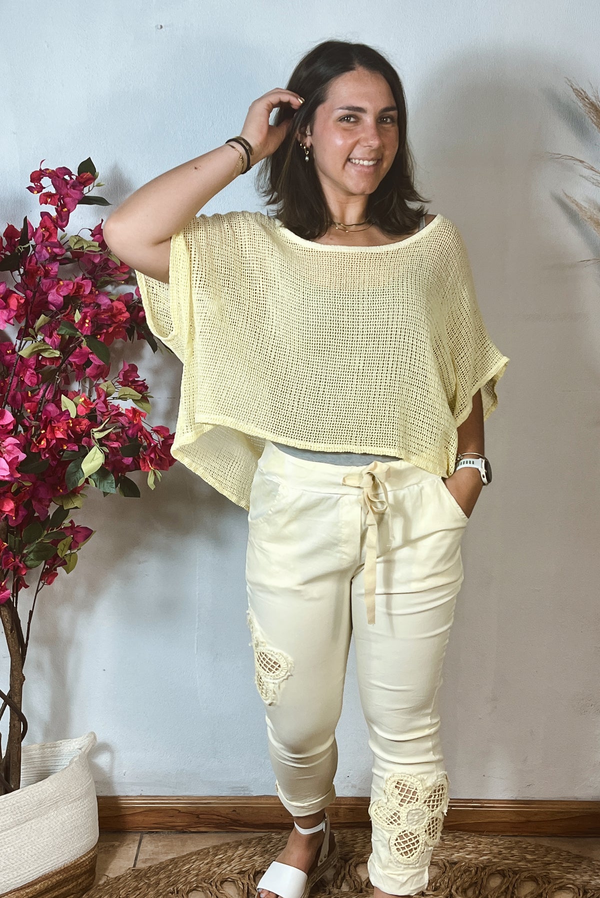 Mattie Top Yellow