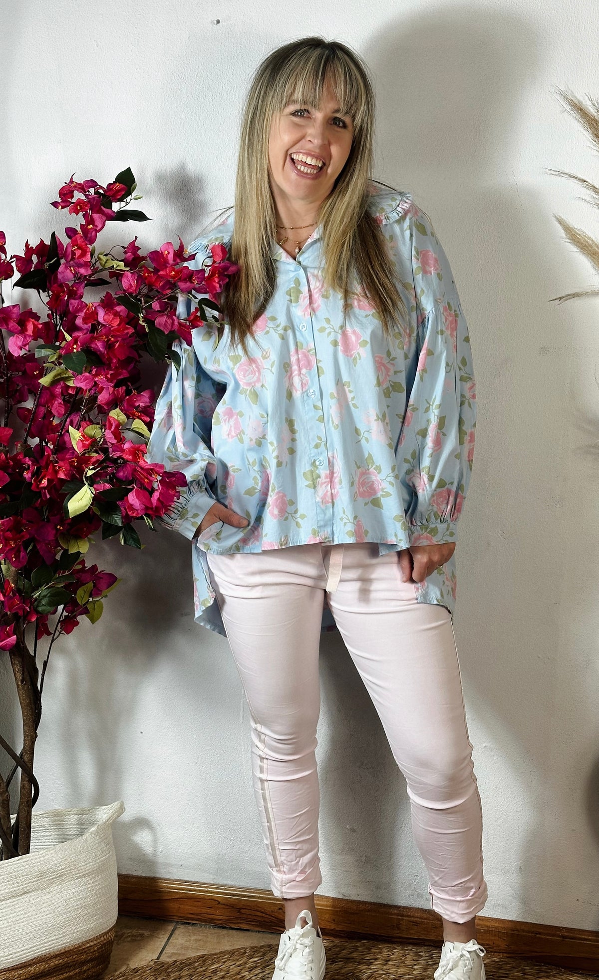 Zoe Top Blue