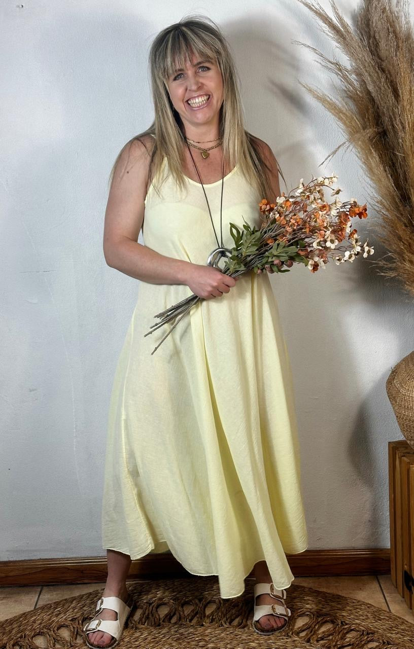 Lucia Dress Yellow