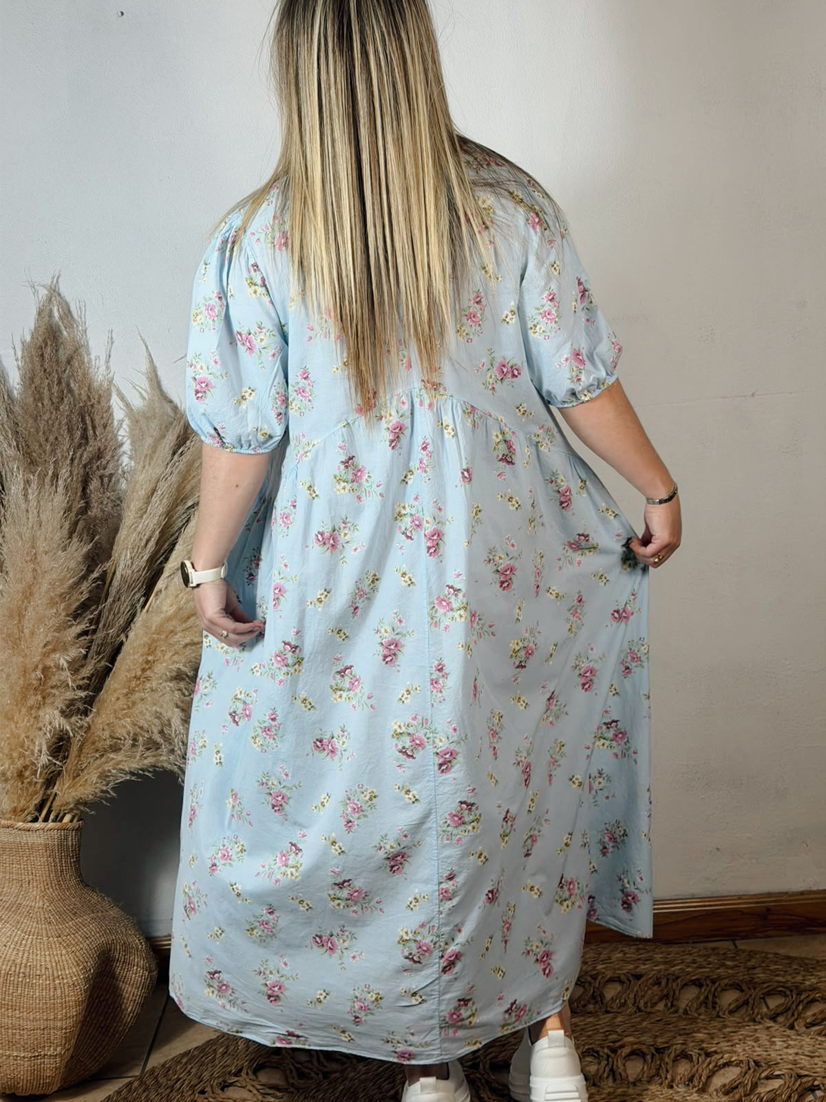 Primrose Dress Blue