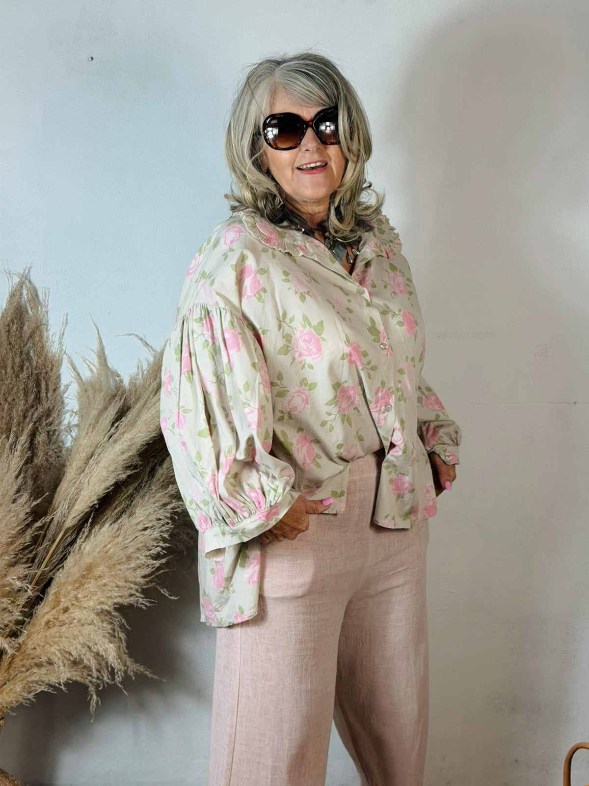 Zoe Top Beige