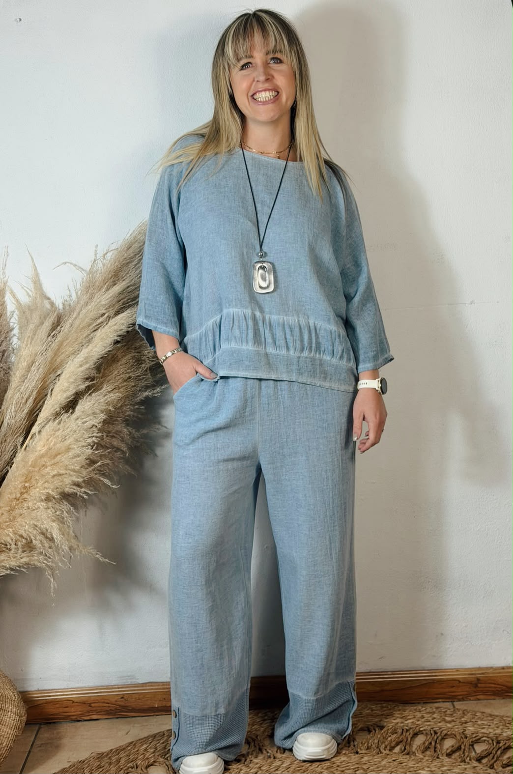 Agnes Top Blue