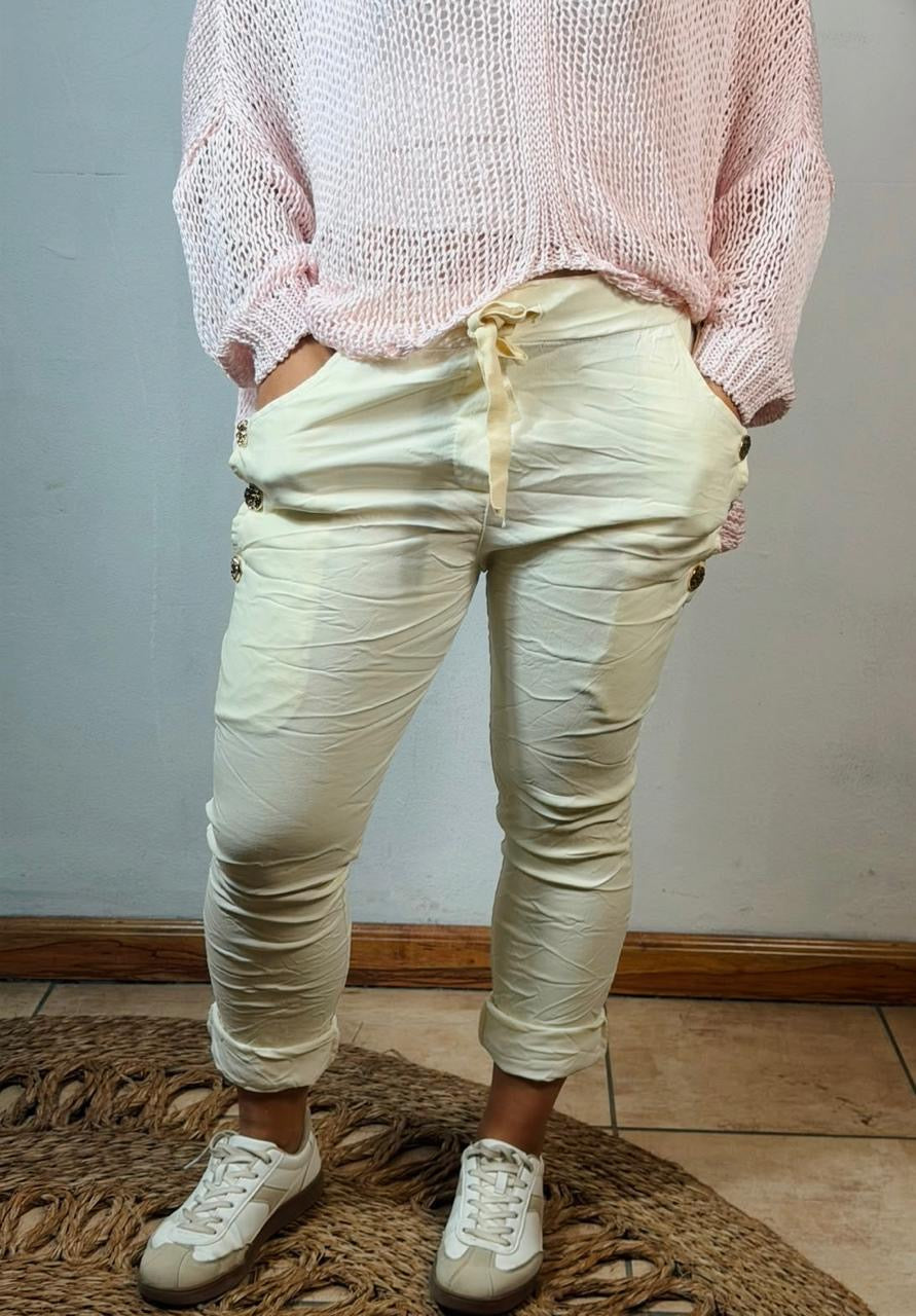 Evie Magic Pants Yellow