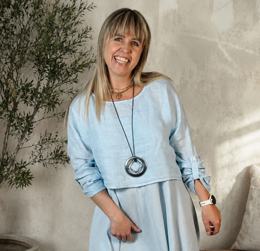 Lucia Top Blue
